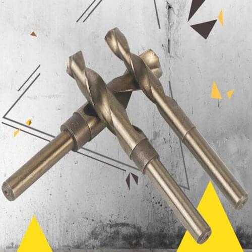 1/2 inch Dia Reduced Shank HSS-CO Twist Drill Bit 14.0mm-30.0mm Blade For Bore Machining (14/15/16/17/18/19/20/22/25/28/30mm)