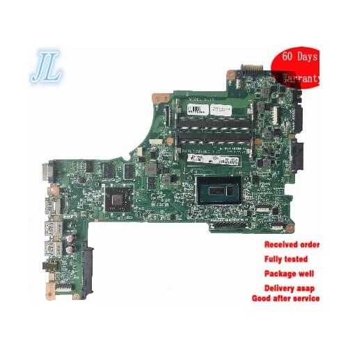 High Quality MB A000302560 For TOSHIBA SATELLITE L50-B Motherboard DABLIDMB8E0 REV:E With CPU I5-5200U 100% Tested OK