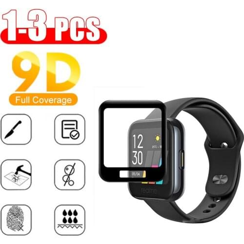 1-3Pcs Pack For Realme Watch Screen Protector 3D Full Screen Cover Protective Film For OPPO Realmi Realmy Watch