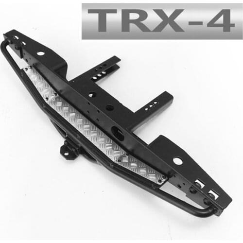 1:10 Rc Crawler Car TRX-4 Metal Rear Bumper Protector Guard