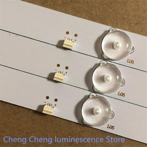 12Pieces/lot for led backlight for 32inch strip LE-8822A SJ.HL.D3200601-2835BS-F 6v 6lamp 100%NEW