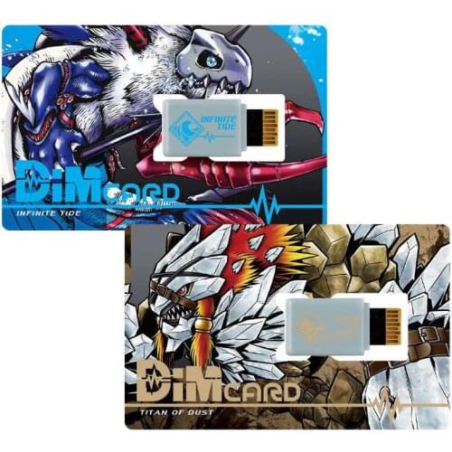 20th BANDAI Anime Digimon Adventure Digivice Life V-mon Weregarurumon Vorvomon BRACELET Watch DIM Card Limited Collection