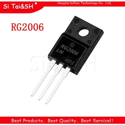5pcs RG2006 TO-220F RG2006LN TO220 600V 20A new original