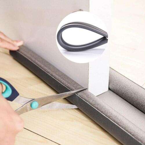 95cm Flexible Door Bottom Sealing Strip Guard Blocker Sealer Door Dust Stopper Weatherstrip Door Wind Guard Sound Proof