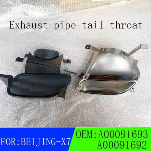 FOR BAIC BEIJING-X7 rear exhaust pipe decorative cover tail throat