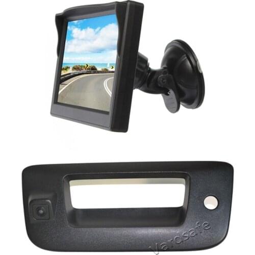 Vardsafe VS482S Reverse Camera & Suction Cup Rear View Screen Monitor for Chevrolet Silverado / GMC Sierra (2007-2013)