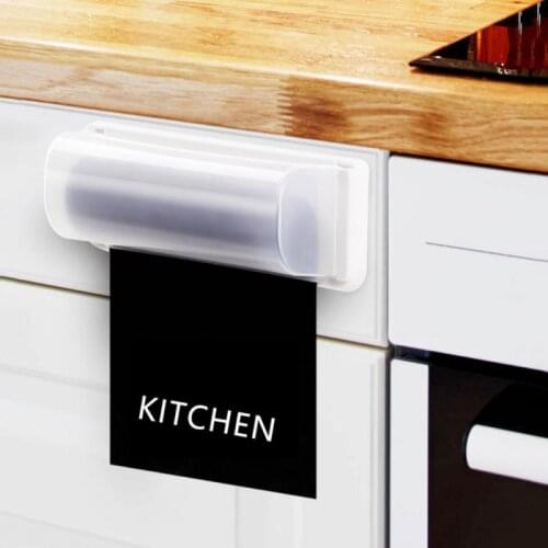 Garbage Bag Storage Box Wall Shelf Bathroom Storage Kitchen Organizer Plastic Boxes Removable Plastic Finishing Containe Tools