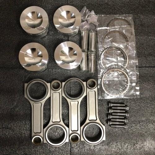 Forged Piston Forged Conrod For VAG EA888 GEN3 23mm pin EA888 Forged Piston EA888 forged connecting rod