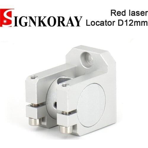 SignKoray 1064nm Laser Module Red Laser Locator Red Line Locator Part Diameter 12mm for Fiber Metal Marking Machine