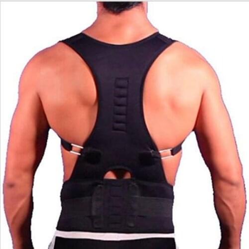 Magnet Posture Corrector Support Corset Back Belt Brace Shoulder Pain Lumbar Corset Back Brace