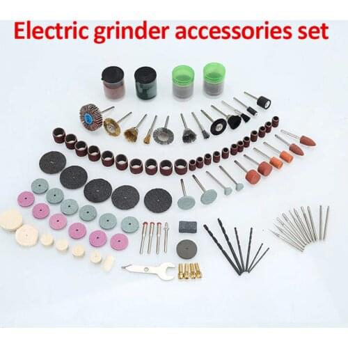 40/78/100/147pcs/Set Electric Grinder Tool Mini Rotary Polishing Tools Kit Grinding Drill Cutting Set DIY Rotary Sand Tool Kit