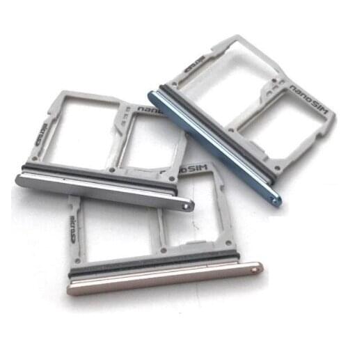 100pcs Sim & SD Card Reader Holder Tray Slot For LG G6 H870 H871 H872 LS993 VS988 US997 With Waterproof Container Replacemen