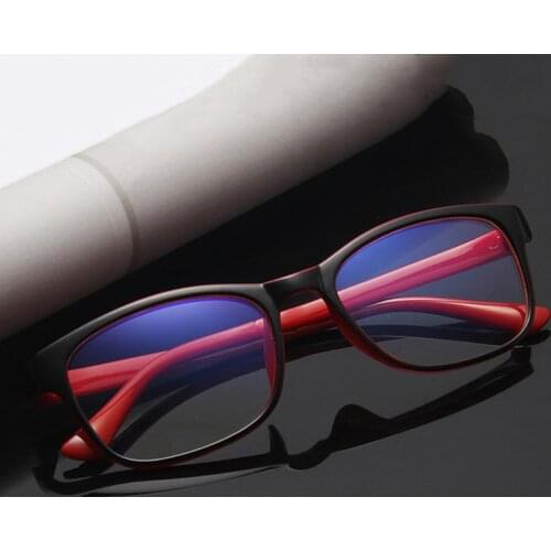 Fashion Blue Light Blocking Glasses Unisex Clear Lens Computer Goggles Spectacles Eyeglasses Men Anti Blue Light Gaming Glasses