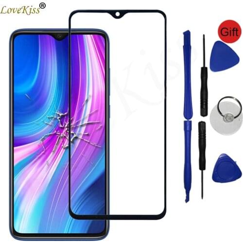 Front Panel For Xiaomi Mi 8 Lite SE Redmi 8 8A Note 8 Pro 8T Note8T Note8 Pro Touch Screen TP Glass Cover Not LCD Display Sensor