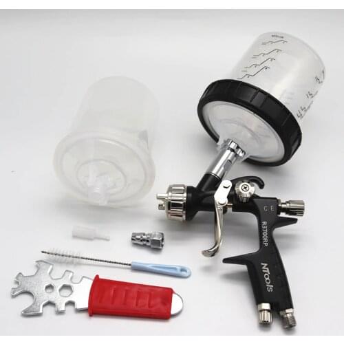 Professional Spray Gun With Adapter Pps Tank 1.3/1.5MM High Quality Paint Spray Gun /Car Paint Spray Gun/Sprayer Gun/Air Tools