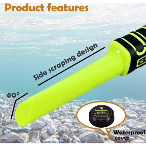 Professional Handheld Metal Detector pinpointer Gold Detector IP68 Waterproof Head pinpointer For Coin Gold