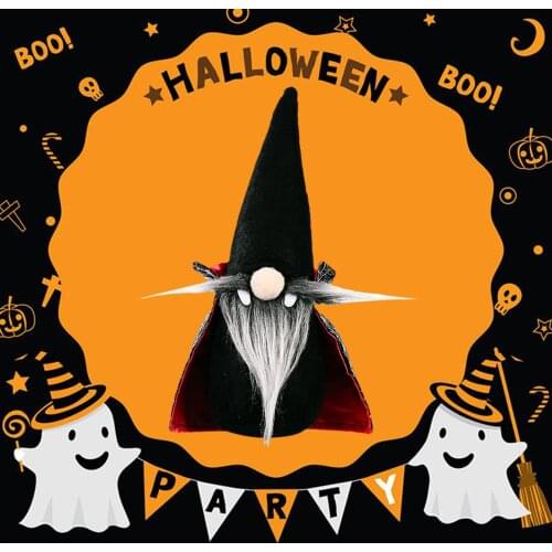 Rudolph Plush Doll Faceless Halloween Vampire Witch Toy , Cute Gnomes Doll, Ornaments Pendant, Home Party Decor