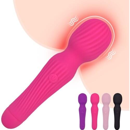 10-speed Threaded AV Vibrators for Woman Adults Clitoris Vagina Anal G Spot Stimulator Female Dildo Erotic Vibrators Sex Toys