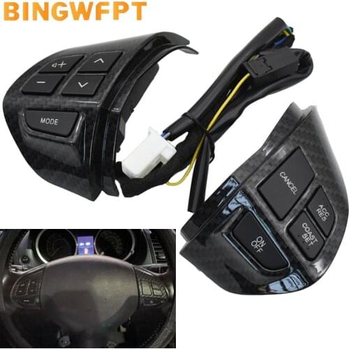 High quality New 10 Pins Steering Wheel Volume Sound Button Fit for MITSUBISHI LANCER OUTLANDER ASX 2007 - 2011
