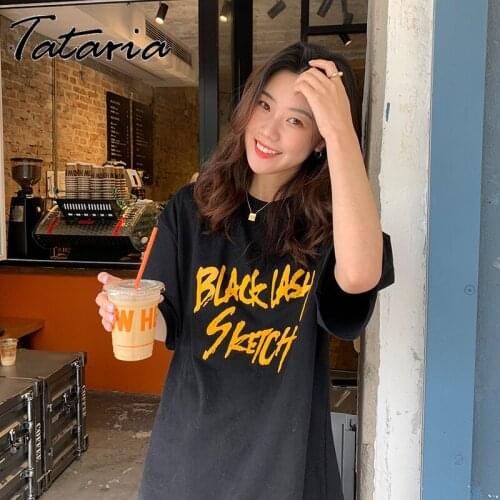 Graphic Tees Women Summer Pure Cotton White Causal T-shirt Fashion Print Short Sleeve Women Top Harajuku Round-neck Top Female