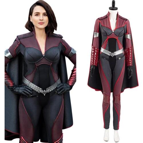 The Boys Stormfront Cosplay Costume Women Jumpsuit Cloak Outfits Halloween Carnival Costume