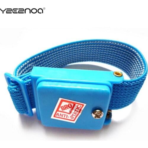 1 Pc Antistatic Cordless Antistatic Bracelet Wireless Wrist Strap With Metal Bowl In Hand