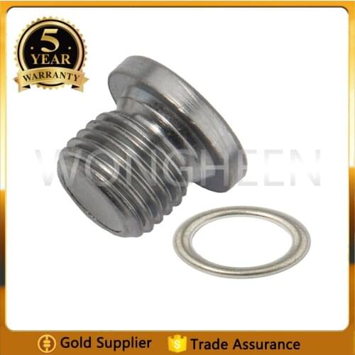 1pcs Engine Oil Drain Plug&Gaskets N0138157 N91167901 For VW Jetta Golf CC PASSAT For AUDI A3 A4 A5 Q3 Q5