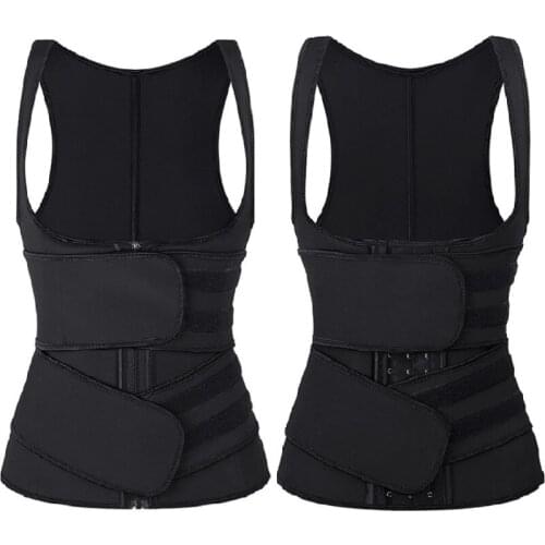 100% Latex Waist Trainer Vest 9 Steel Bones Waist Cincher Shapewear Slimming Shaper Corset body shapers Plus size XS-6XL