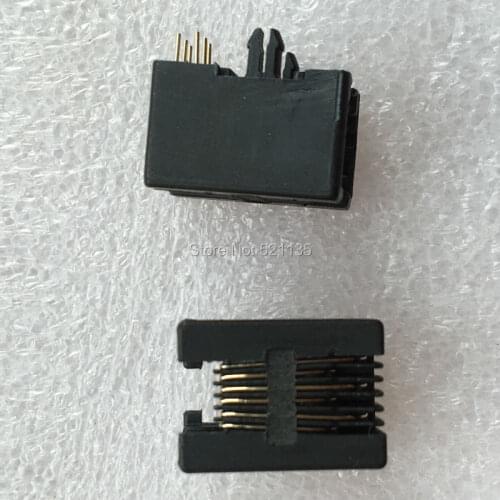 Free shipping 100 pcs Plastic RJ11 6 Pin 95001-6P6C Right Angle PCB socket