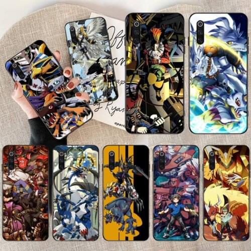 Digimon Adventure Anime Phone Case for Xiaomi Mi Note 10 Lite Mi 9T Pro xiaomi 10 10 CC9 Pro 9SE