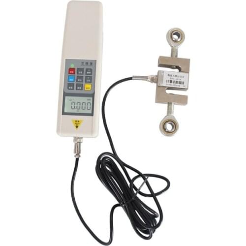 Digital display external push-pull gauge external sensor pull-pressure dual-use test dynamometer test