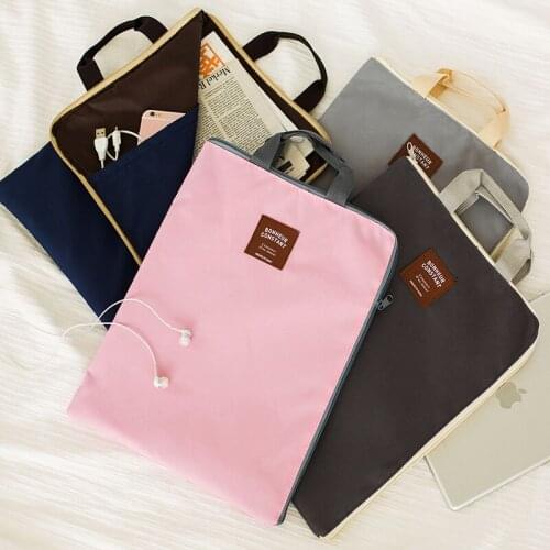 Hot sale 27*35CM Office File Bag Cutomize Port Folio Convenient Ipad Bag