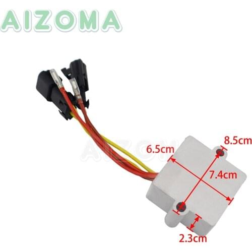Motorcycle 6 Wire Voltage Regulator 25HP-240HP Rectifier For Mercury Mariner 2/4 Stroke 1999-2005 (194-3072K1, 854515T2 )