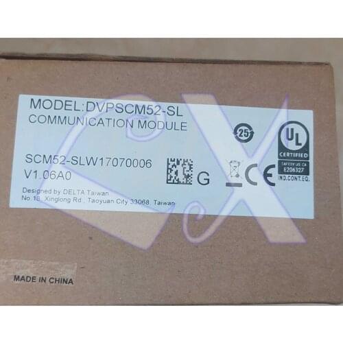 New Delta DVPSCM52-SL new original genuine Delta programmable controller expansion module