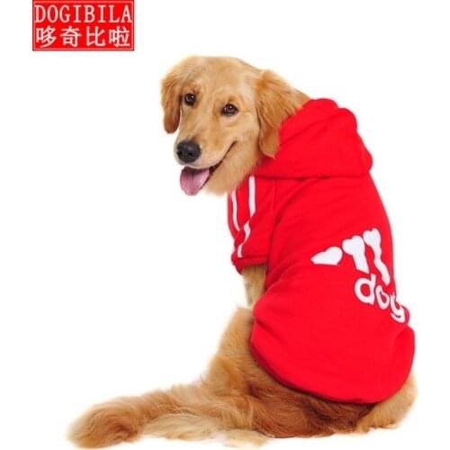 Big Dog Clothes Warm Winter Coat Jacket Clothing for Dogs Large Size Golden Retriever Labrador 2XL-9XL Hoodie