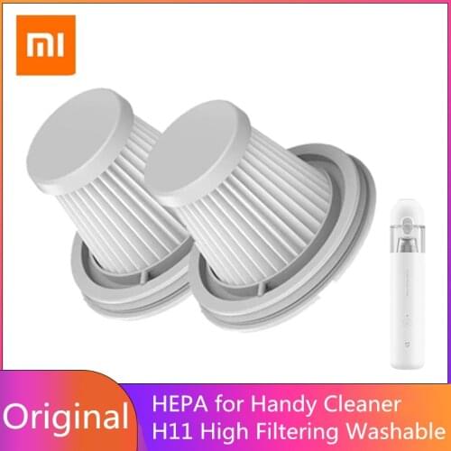 Original HEPA Filter for XIAOMI MIJIA Handy Vacuum Cleaner Home Car Mini Wireless High Quality Washable Filter Spare Part
