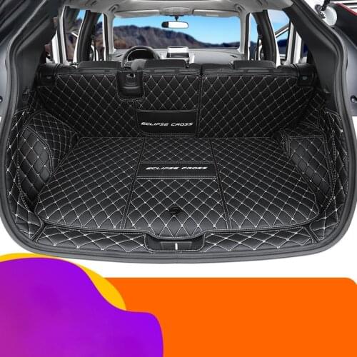 Fully enclosed trunk mat modified car tail box pad conversion accessories For Mitsubishi ECLIPSE CROSS 2018 2019