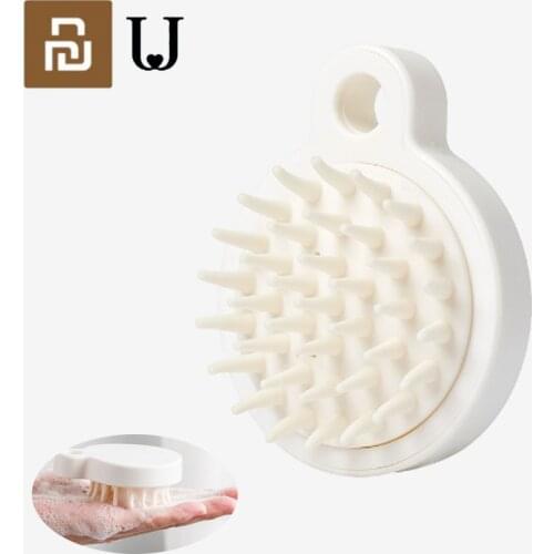 Jordan Judy Shampoo Brush Handheld TPE Scalp Shampoo Massage Brush Head Washing Hair Comb Massage Soft Brush