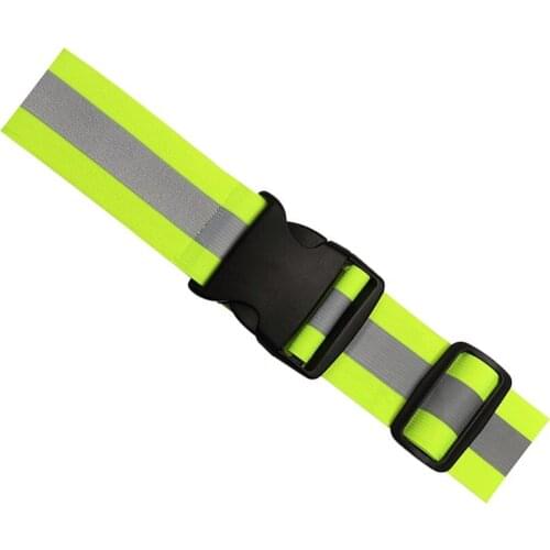 Reflective Belt Kids Women Men Safety High Visibility Belt for Cycling Climbing