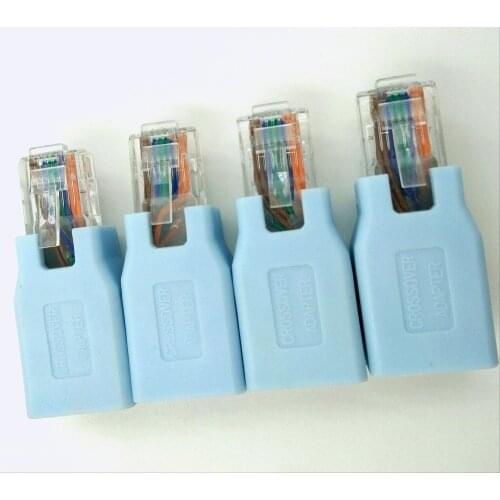 TINMUNN 1:8 RJ45 CAT5 CAT5E Network Ethernet Connector male to female Cable Adapter New ethernet adapter FREE SHIPPING