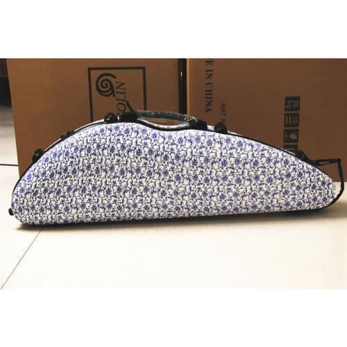 High Quality Brand New Violin Fiddle 4/4 Full Size Composite Carbon Fiber Case Bag With Bow Holders Straps