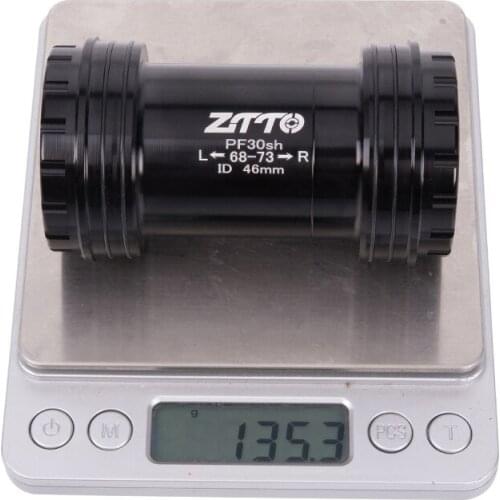 ZTTO PF30sh PF30 24 Adapter bicycle Press Fit Bottom Brackets Axle for MTB Road bike Parts Prowheel 24mm Crankset chainset