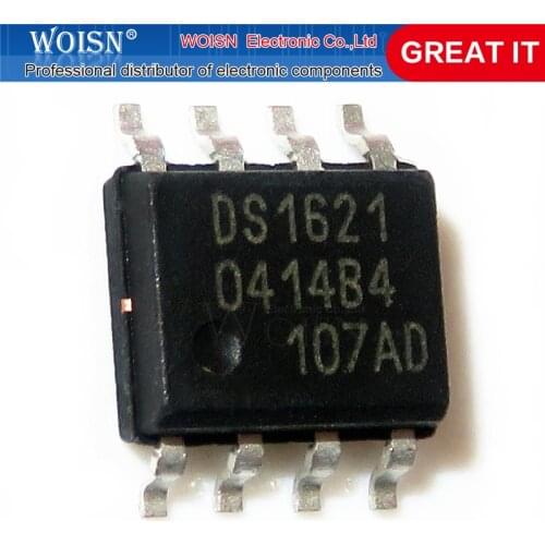 1pcs/lot DS1621S DS1621 SOP-8 In Stock