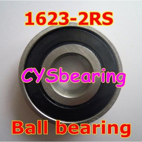 1pc radial shaft 1623 2RS 1623-2RS .625"x 1.375"x .438" 5/8"x 1 3/8"x 7/16" inch 1623RS sealed Radial ball bearing