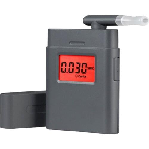 2pcs/ 2019 Factory Digital LCD Display Alcohol Breathalyzer Drive Safety Digital Alcohol Tester AT-838