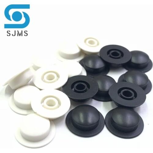 20Pcs Silver plating Tactile Push Button Cap GJW104 Switch Button Hat 14*5mm Inner Hole 3.45mm For 6 * 6 mm Tact Micro Switch