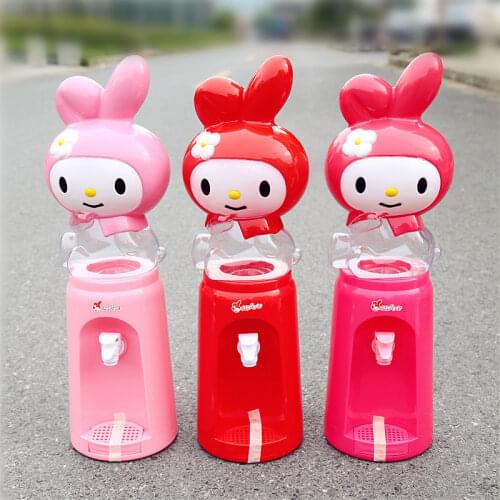 8 glasses of water Mini cartoon water dispenser 2L Food grade material can not heating Refrigeration 45x14.5cm