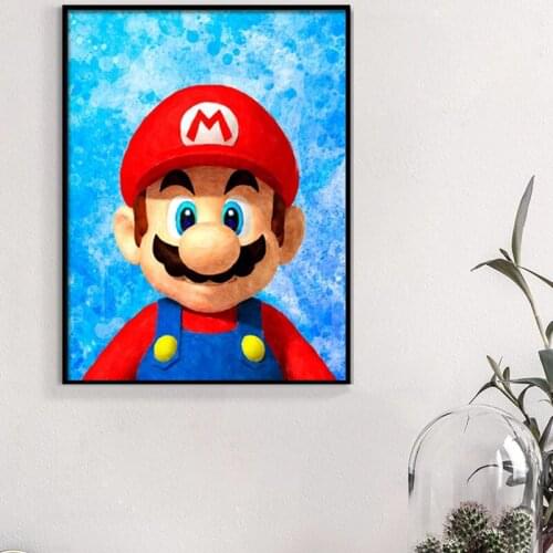 Diamond Painting Cartoon Game Diamond Mosaic Diamond Mosaic Diamond Embroidery Cross Stitch Kits Home Decoration