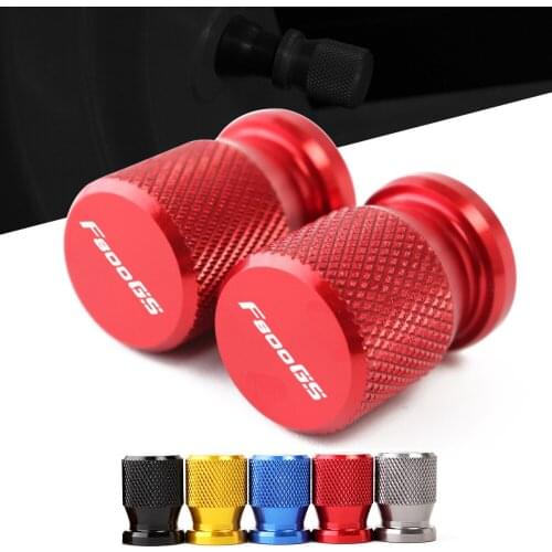 5 Colors For BMW F650GS F750GS F800GS F850GS All Years 1 Pair CNC Aluminum Wheel Tire Valve Stem Covers Caps Airtight Air