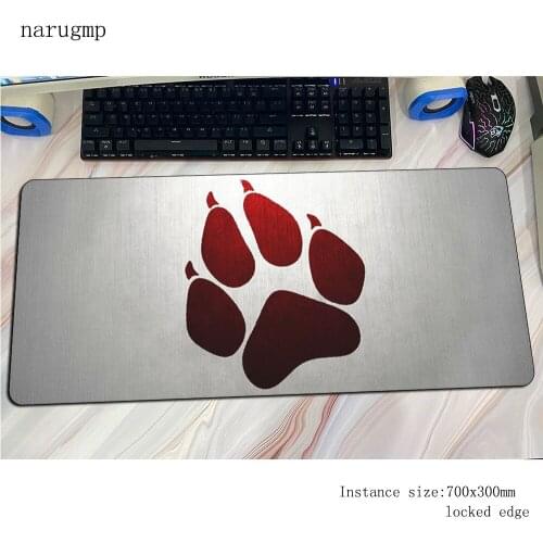 Artistic Animal mouse pad esports Computer mat 700x300x4mm gaming mousepad cool padmouse keyboard games locrkand pc gamer desk